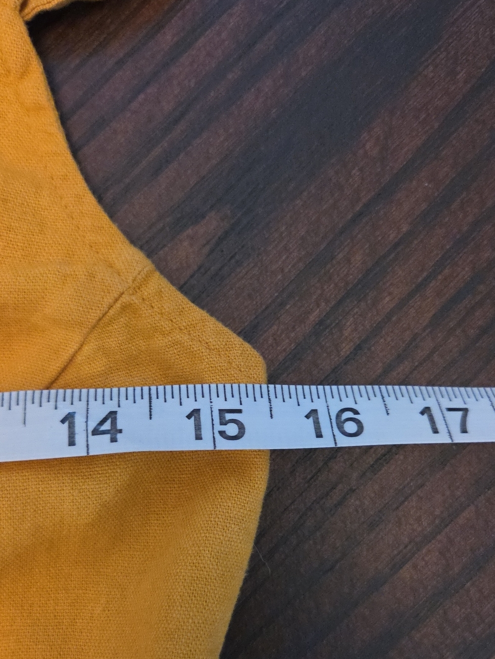 Old Navy Mustard Yellow Button-Front Midi Dress - Picture 9 of 9